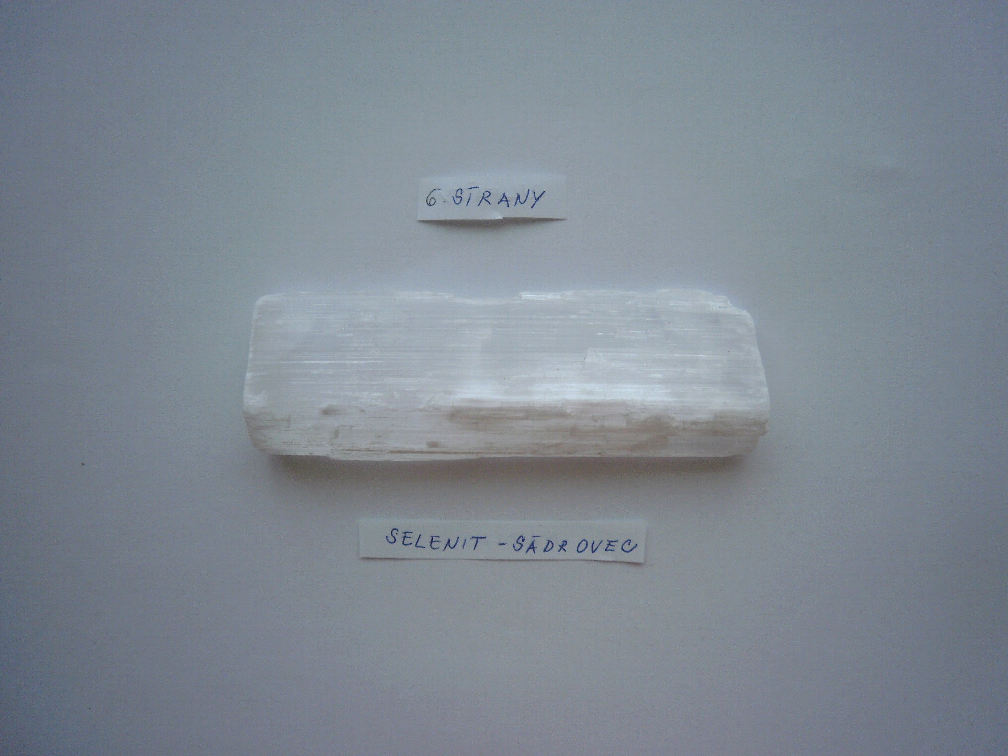 6. Sírany - selenit